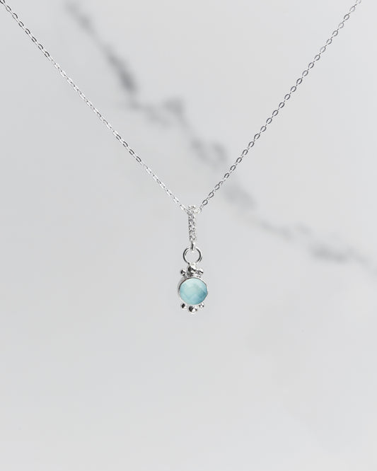 The Morning Dew Silver Pendant